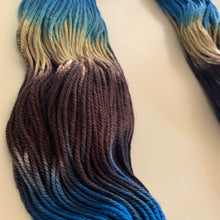 Load image into Gallery viewer, OOAK Variant (Trial 9) of Waiting for a Girl Like You - Hand Dyed Superwash 100% Merino Wool DK Yarn