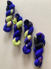 Load image into Gallery viewer, Gods and Monsters - Variant Batch - Hand Dyed Superwash Merino Wool, Cashmere & Nylon Sock Yarn