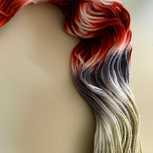 Load image into Gallery viewer, Eleven is Gone Hand Dyed Merino Wool & Nylon Superwash Yarn