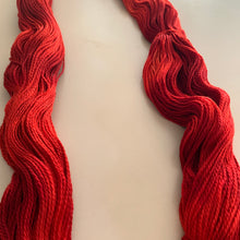 Load image into Gallery viewer, Hot Stuff (Flamin’ Hot Cheetos) Hand Dyed Superwash 100% Merino Wool Sock Yarn