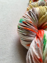 Load image into Gallery viewer, Triple Decker Waffle Eggo Extravaganza Hand Dyed Superwash 100% Merino Wool Worsted Yarn