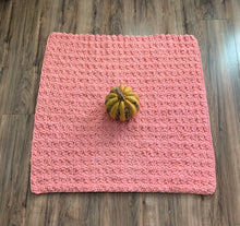Load image into Gallery viewer, Handmade Falling Baby Blanket/Play Mat in Coral Pink