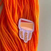 Load image into Gallery viewer, Yarn Cheetos Hard Enamel Pin