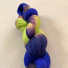 Load image into Gallery viewer, Gods and Monsters Variant Batch (Trial 4 - More Intense Green) - Hand Dyed Superwash Merino Wool, Cashmere & Nylon Sock Yarn