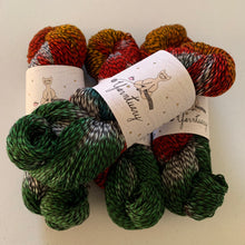 Load image into Gallery viewer, Send in the Clowns (Joaquin Phoenix Joker) Hand Dyed Marled Wool Yarn