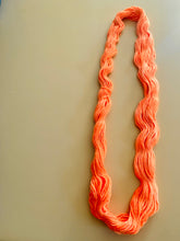 Load image into Gallery viewer, OOAK Variant of Peach Sky - Trial 1 - Hand Dyed Luxury Merino Wool Camel Aran Yarn