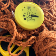 Load image into Gallery viewer, Yarntuary Tape Measure with Auto-Retract Button