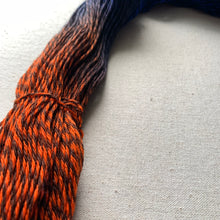 Load image into Gallery viewer, Astronaut in the Ocean Hand Dyed Marled Merino and Peruvian Wool Sock Yarn