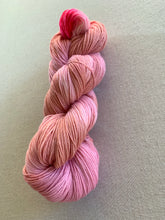 Load image into Gallery viewer, OOAK Variant (Trial 19) of Moment 4 Life (Pink Champagne Cake) - Hand Dyed Superwash Merino Wool, Cashmere & Nylon Sock Yarn