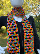 Load image into Gallery viewer, Handmade The Very Thought of Ewe Merino Wool Scarf in color Lollipop