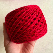 Load image into Gallery viewer, Raspberry Beret Hand Dyed Merino Wool & Nylon Superwash Yarn