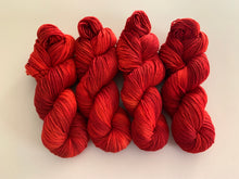 Load image into Gallery viewer, Hot Stuff (Flamin’ Hot Cheetos) Hand Dyed 100% Merino Wool DK Yarn