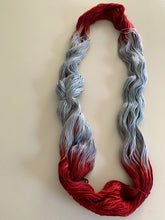 Load image into Gallery viewer, OOAK Variant (Trial 22) of There’s Something in the House Hand Dyed Superwash Merino and Nylon Sock Yarn