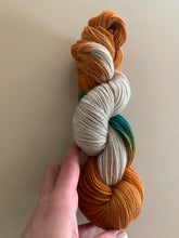 Load image into Gallery viewer, OOAK Variant (Trial 4) of Century Man Hand Dyed Superwash Merino Wool, Cashmere & Nylon Sock Yarn