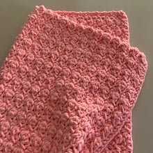 Load image into Gallery viewer, Handmade Falling Baby Blanket/Play Mat in Coral Pink