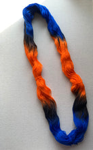 Load image into Gallery viewer, OOAK Variant (Trial 4) of Astronaut in the Ocean Hand Dyed Merino Wool & Nylon Superwash Yarn