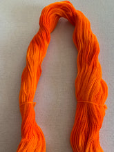 Load image into Gallery viewer, OOAK Variant (Trial 7) U Can’t Touch This (Cheetos) Hand Dyed Superwash 100% Merino Wool Sock Yarn