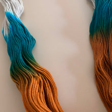 Load image into Gallery viewer, OOAK Variant (Trial 3) of Century Man Hand Dyed Superwash Merino Wool, Cashmere & Nylon Sock Yarn