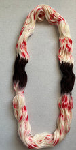 Load image into Gallery viewer, Bark at the Moon - Peppermint Bark - Hand Dyed Superwash - Merino Wool - DK Yarn