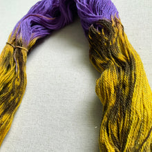 Load image into Gallery viewer, OOAK Variant (Trial 3) of Part of Me - Hand Dyed Superwash Merino Wool & Nylon Sparkle Sock Yarn