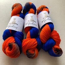 Load image into Gallery viewer, Astronaut in the Ocean Hand Dyed 100% Merino Wool Superwash Worsted Yarn