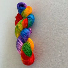 Load image into Gallery viewer, Lollipop Hand Dyed Superwash Merino Wool & Nylon Sock Yarn