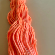 Load image into Gallery viewer, Peach Sky - Hand Dyed Luxury Merino Wool Camel Aran Yarn