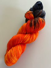 Load image into Gallery viewer, All Burn, No Bridge - Lot 2- Hand Dyed Superwash Merino Wool DK Yarn