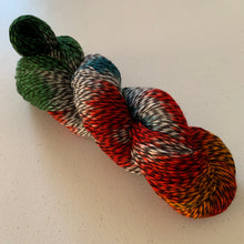 Load image into Gallery viewer, Send in the Clowns (Joaquin Phoenix Joker) Hand Dyed Marled Wool Yarn