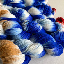 Load image into Gallery viewer, Scoops Troop Hand Dyed Merino Wool & Nylon Superwash Yarn