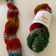 Load image into Gallery viewer, Send in the Clowns (Joaquin Phoenix Joker) Hand Dyed Marled Wool Yarn