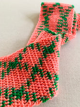 Load image into Gallery viewer, Handmade 100% Merino Wool Random Geometric Scarf in Chromatica I