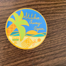 Load image into Gallery viewer, Stitchin’ Away Again Vinyl Sticker