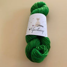 Load image into Gallery viewer, Mele Kalikimaka Hand Dyed Superwash Merino Wool & Nylon Sparkle Sock Yarn