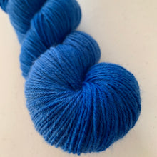 Load image into Gallery viewer, OOAK Variant of Blue Christmas (Trial 1) - Hand Dyed Superwash Merino Wool, Cashmere & Nylon Sock Yarn