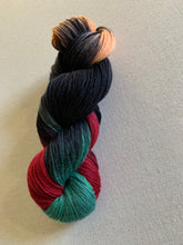Load image into Gallery viewer, OOAK Variant (Trial 9) of Cherry Hand Dyed Superwash Merino Wool & Nylon Sock Yarn