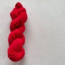 Load image into Gallery viewer, Raspberry Beret Hand Dyed Merino Wool & Nylon Superwash Yarn