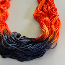 Load image into Gallery viewer, All Burn, No Bridge - Lot 2- Hand Dyed Superwash Merino Wool DK Yarn
