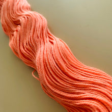Load image into Gallery viewer, Peach Sky Hand Dyed Superwash Merino Wool & Nylon Sparkle Sock Yarn