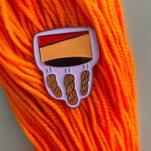 Load image into Gallery viewer, Yarn Cheetos Hard Enamel Pin