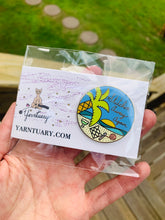 Load image into Gallery viewer, Stitchin’ Away Again Hard Enamel Pin