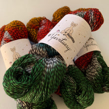Load image into Gallery viewer, Send in the Clowns (Joaquin Phoenix Joker) Hand Dyed Marled Wool Yarn