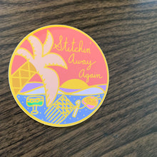 Load image into Gallery viewer, Stitchin’ Away Again Vinyl Sticker