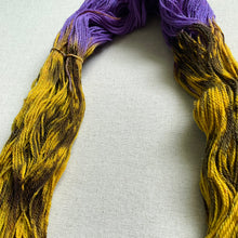 Load image into Gallery viewer, OOAK Variant (Trial 3) of Part of Me - Hand Dyed Superwash Merino Wool & Nylon Sparkle Sock Yarn