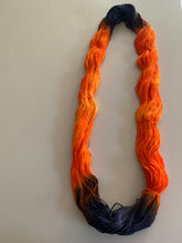 Load image into Gallery viewer, All Burn, No Bridge Hand Dyed Superwash Merino Wool & Nylon Sock Yarn