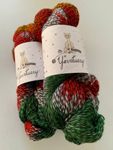 Load image into Gallery viewer, Send in the Clowns (Joaquin Phoenix Joker) Hand Dyed Marled Wool Yarn