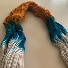 Load image into Gallery viewer, OOAK Variant (Trial 2) of Century Man Hand Dyed Superwash Merino Wool, Cashmere & Nylon Sock Yarn