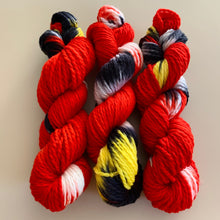 Load image into Gallery viewer, Hellfire Club (Lot 2) Hand Dyed Wool Chunky/Bulky Yarn