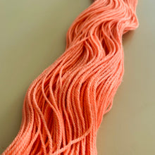 Load image into Gallery viewer, Peach Sky Hand Dyed Superwash Merino Wool & Nylon Sparkle Sock Yarn