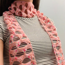 Load image into Gallery viewer, The Very Thought of Ewe Scarf Crochet Pattern - One Hank Wonder
